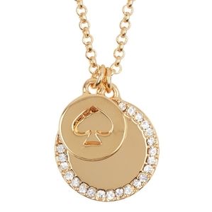 NEW Kate Spade Spot the Spade Pave Charm Pendant